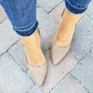 Cole Haan Highline Half d'Orsay Pump 8.5 Neutral